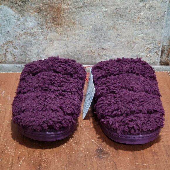 Dear Foams Slippers Gel Infused Memory Foam Womens M 7-8 Machine Washable - Picture 11 of 11